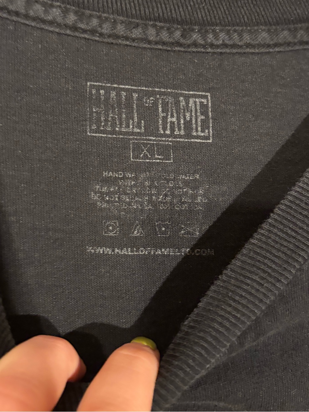 Hall Of Fame 2nd Sucks Graphic Basketball Tee Size Xl — image 5 of 6
